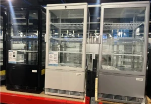 Chladící stolní vitrína 78l s LED osvětlením