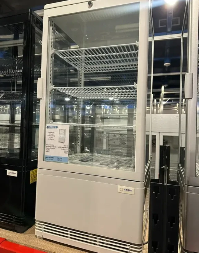 Chladící stolní vitrína 78l s LED osvětlením