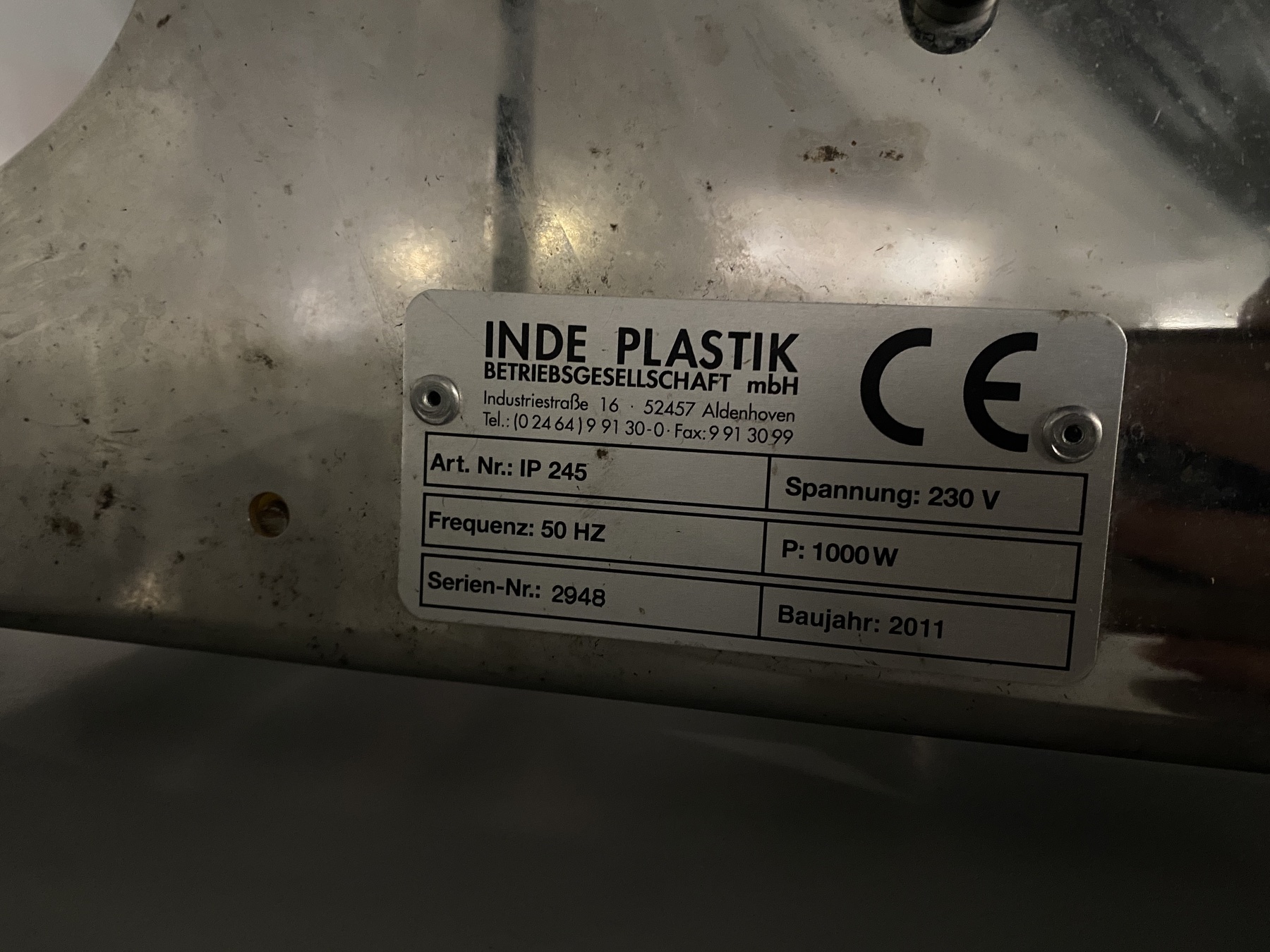 Zavařovačka SEALING MACHINE IP 245
